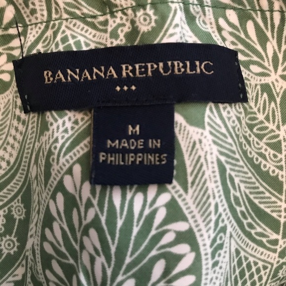 Banana Republic Geometric Top Size M - Picture 3 of 6